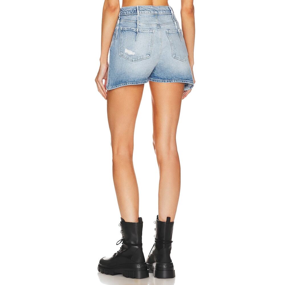 RtA Mano High Waisted Tuck Shorts Vintage Westcoast 27 NWT $265 - Picture 9 of 9